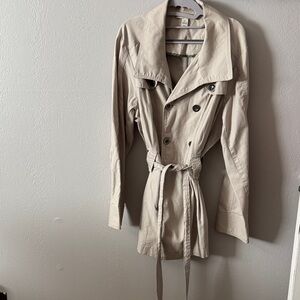 Style & Co. Beige Trench Coat